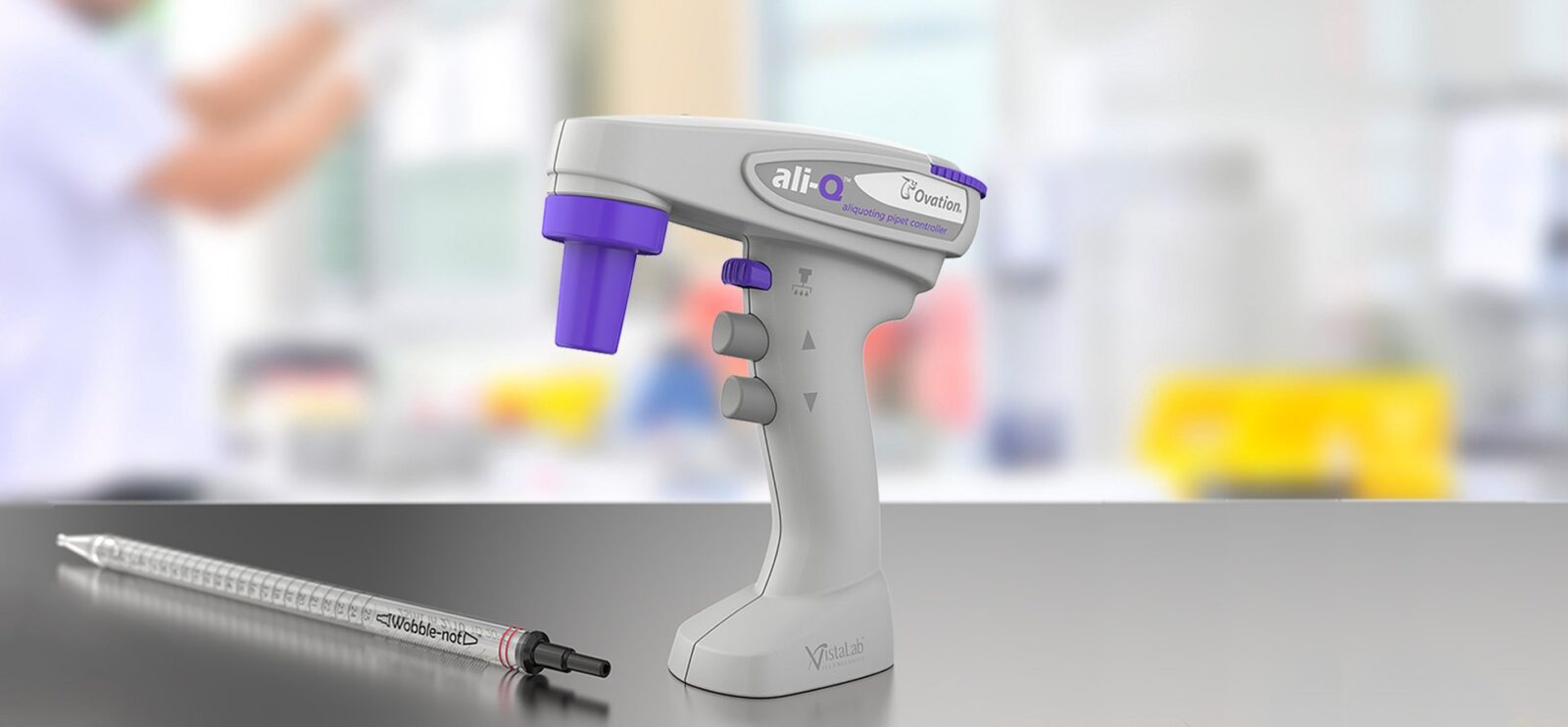 VistaLab™ Technologies Introduces World’s Only Aliquoting Pipet Controller