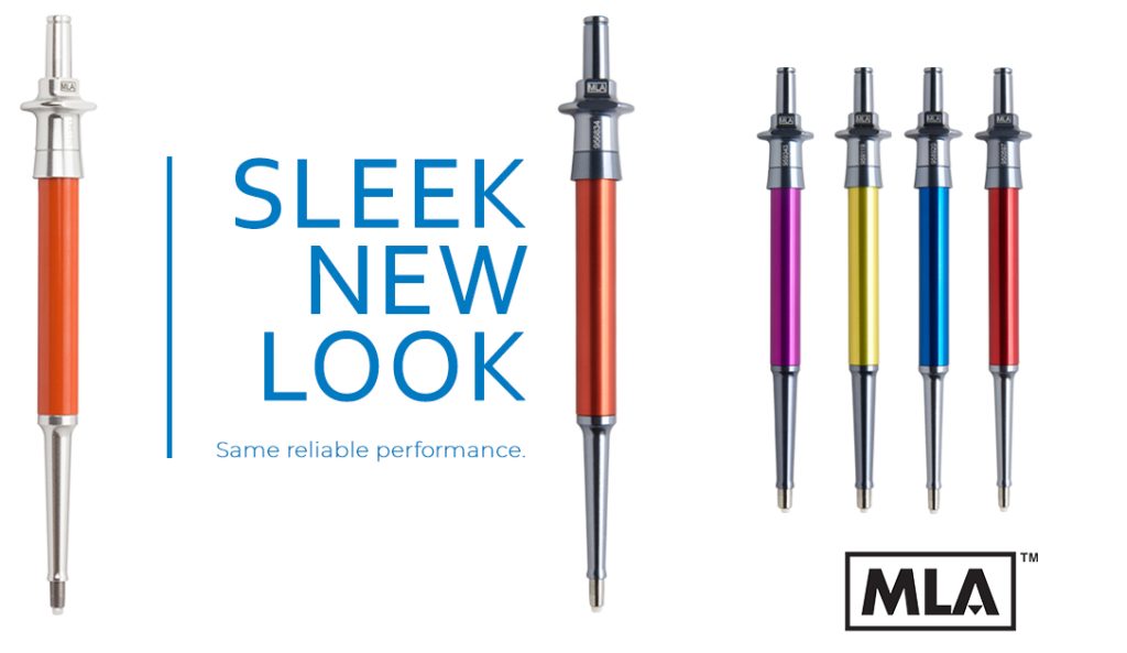 MLA Pipettes have a Sleek New Look