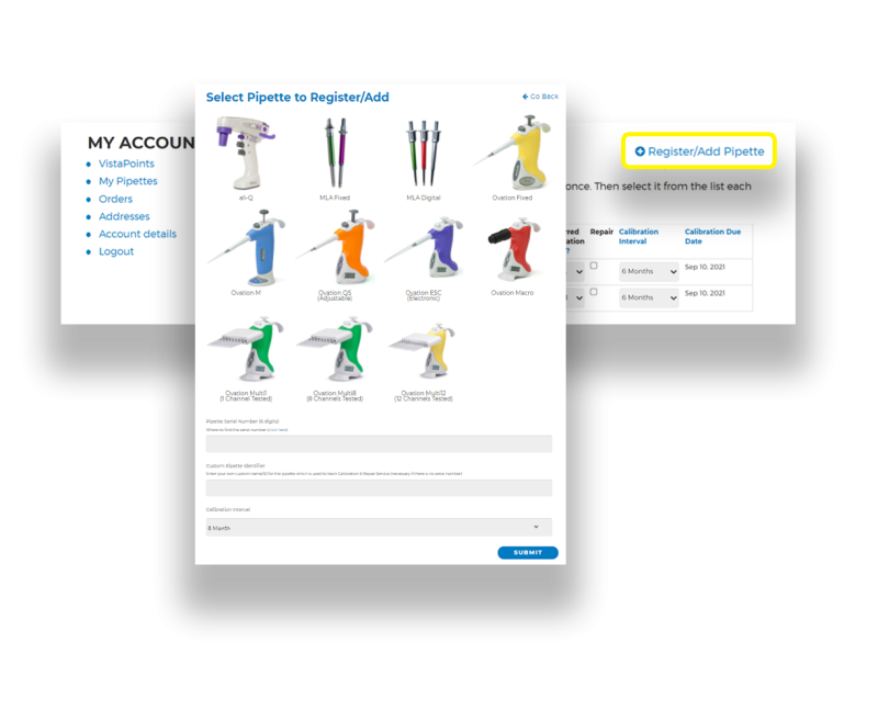 My pipettes Calibration and Repair Services