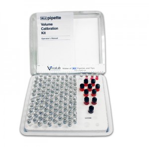 Discrete-sample spectrophotometer test kit for pipette verification – 100 tests/kit